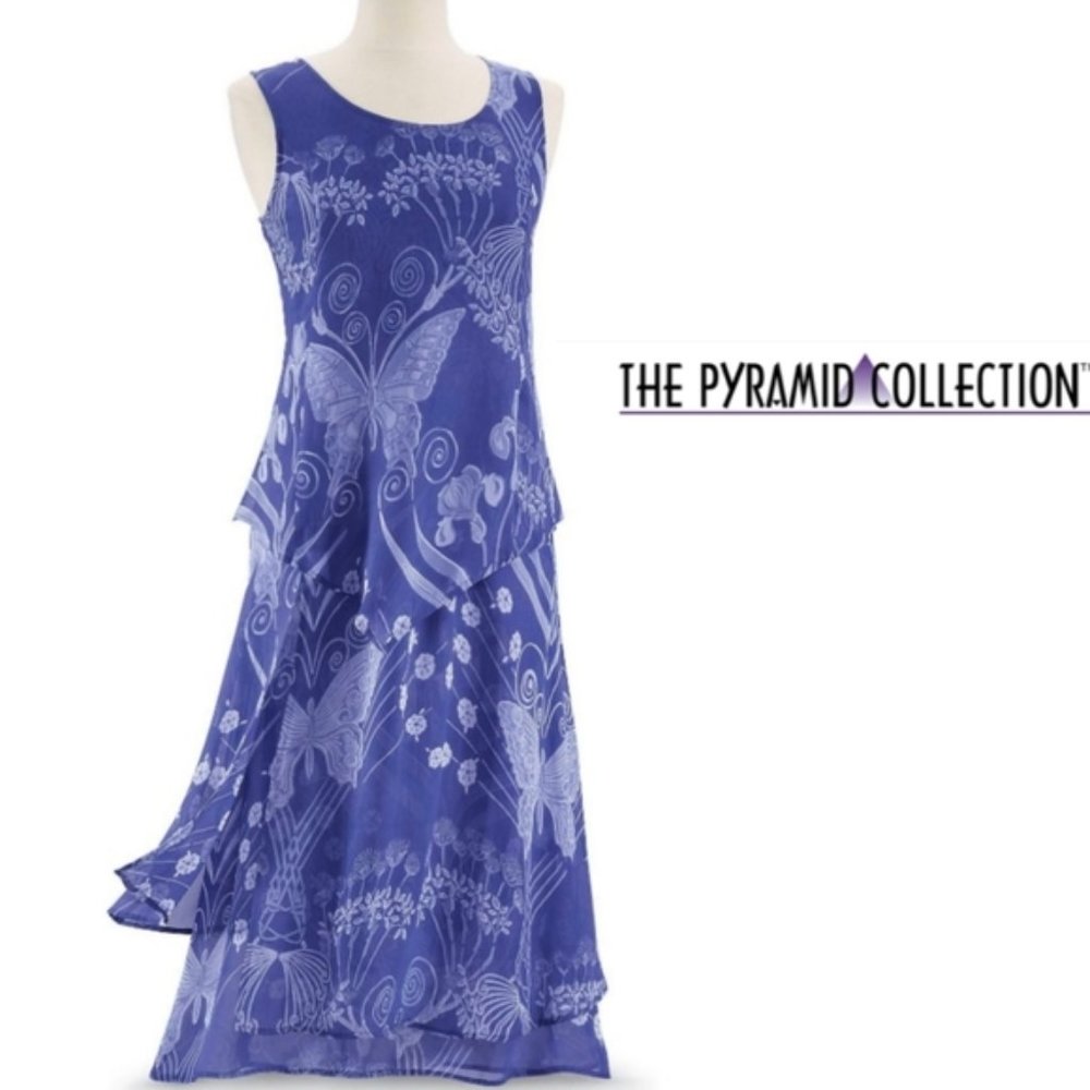 Pyramid Collection Butterlfy Dress